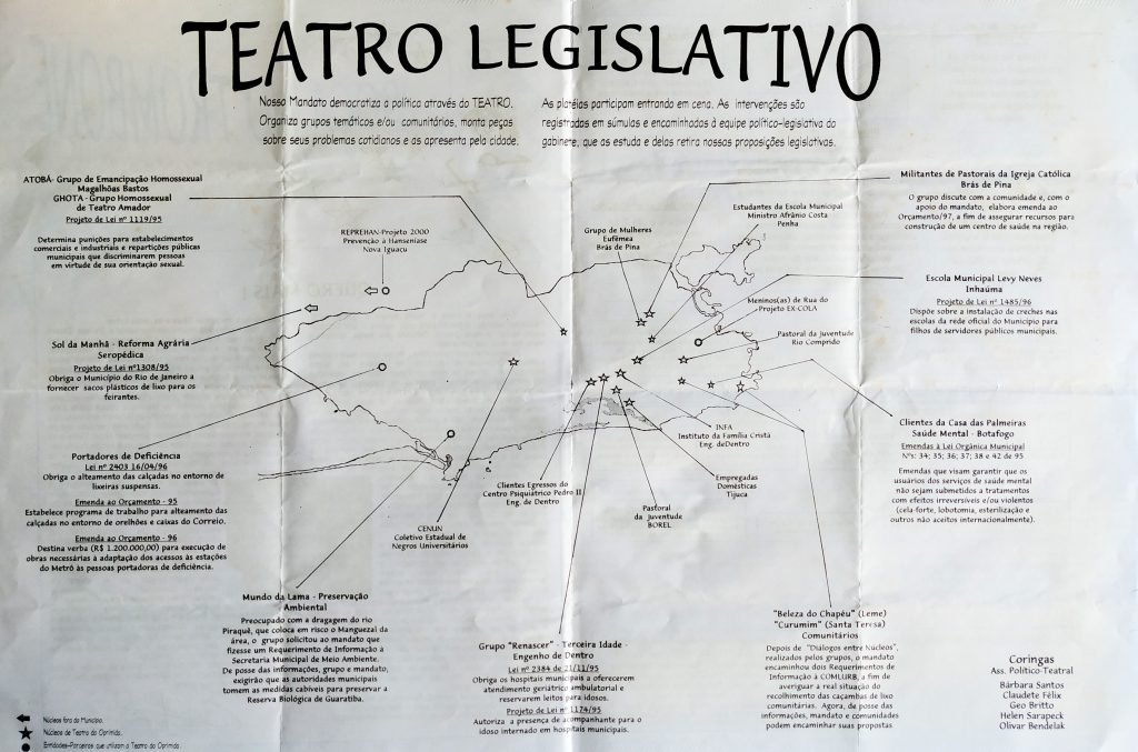 Assembleias dramatizadas e formação de grupo relatos de