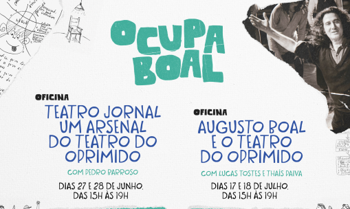 Ocupa Boal: inscrições nas oficinas